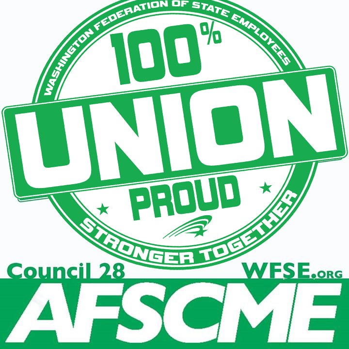 100 percent union proud #StrongerTogether